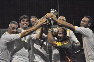 La squadra Bianca che ha vinto il trofeo