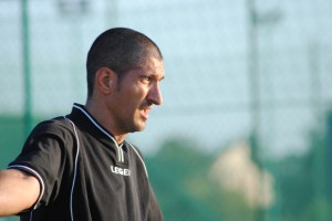 Fantini e la sua maschera di fatica durante il Ventiduennale del 2011