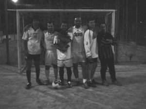 Il 7 luglio 2005 Olympic in campo con Belli, Rencricca A., Iannotti, Giannola, Santolamazza, Perrone