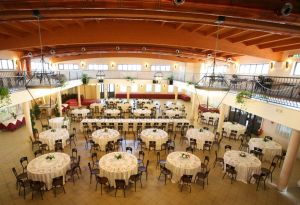 La sala grande del ristorante Al bajniero