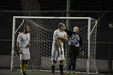 Un'immagine dall'ultima amichevole